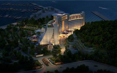 Carrelage imitation marbre pour Hilton Shenzhen Nanhai Wing